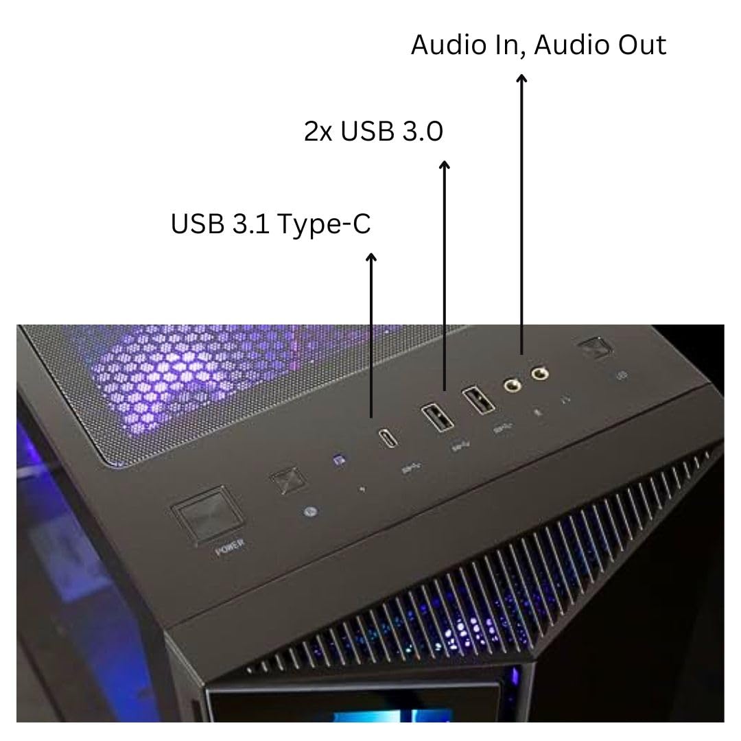 ПК Captiva Ultimate Gaming R78-948 AMD R7 7800X3D X670 64GB DDR5 Radeon RX 7900 XT 20GB 2TB M.2 SSD Windows 11 Home 64-bit, фото №6