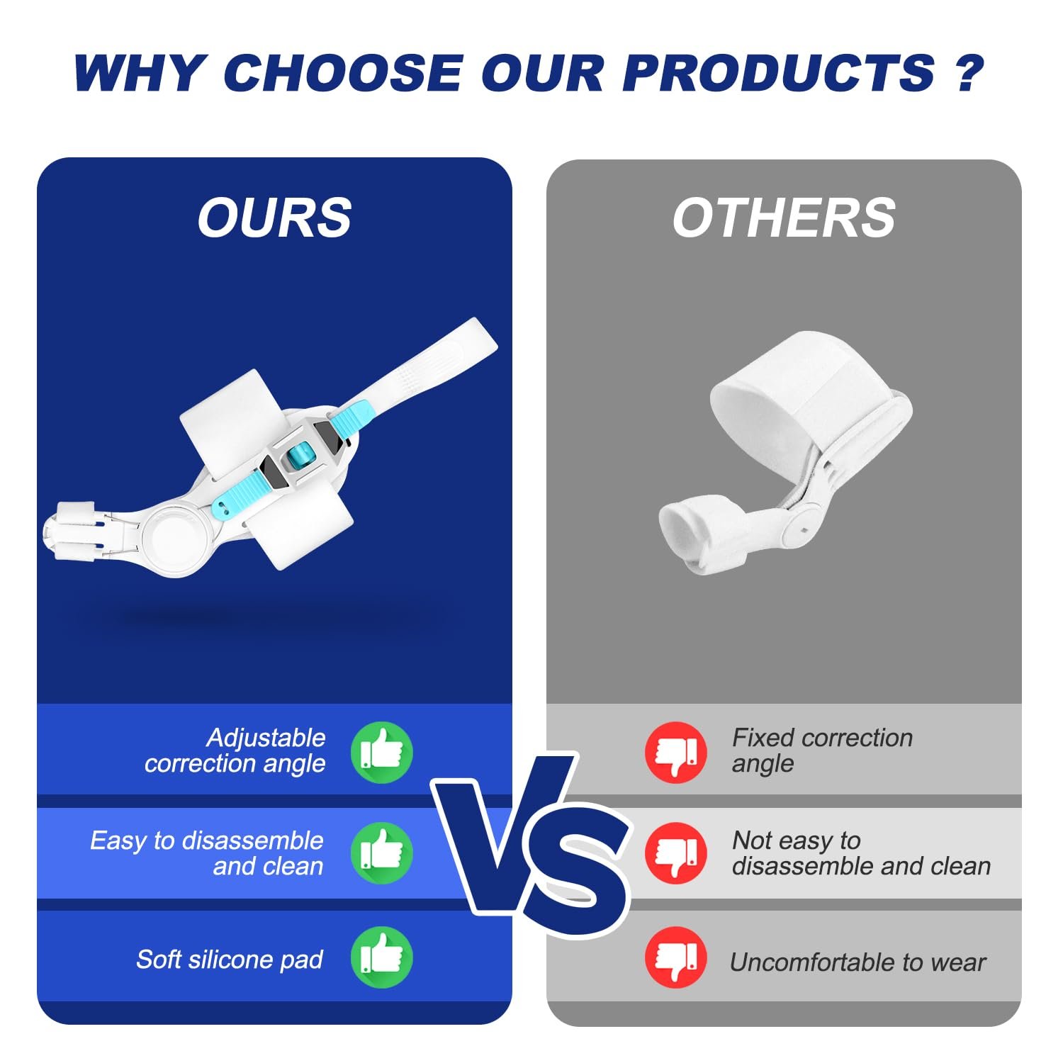 Коректор великого пальця стопи LangRay Hallux Valgus, Роздільник, фото №6