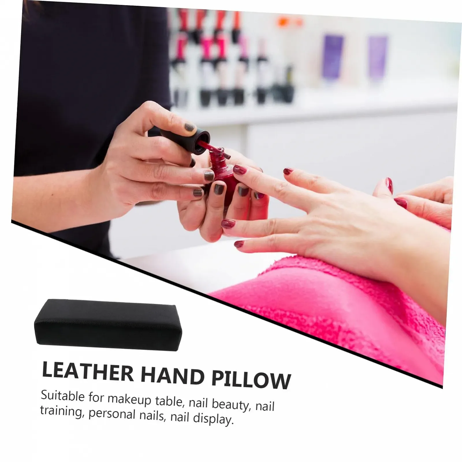 Підставка для рук Ipetboom прямокутна чорна, фото №7