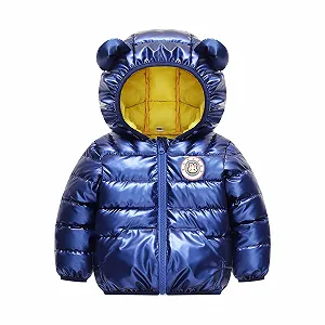 Куртка для хлопчиків Зимова вітрозахисна мультяшна - Фото 1