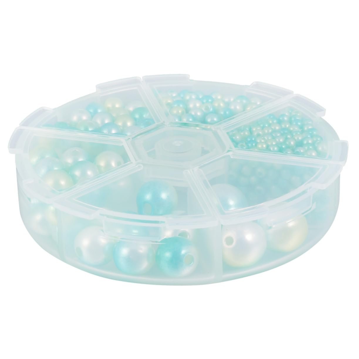 Перлини Coheali Круглі Пластикові Імітація для нігтів, фото №5