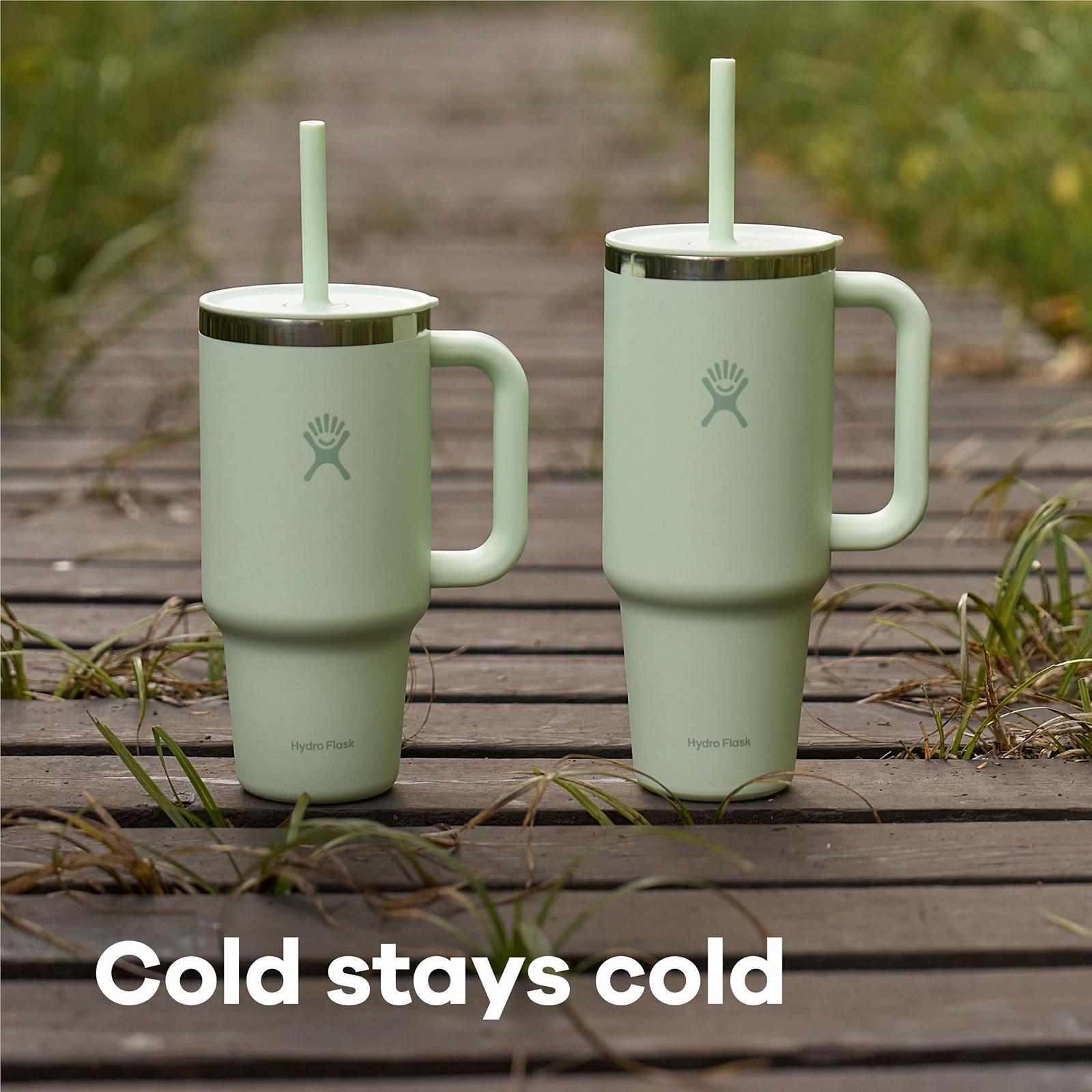 Термокухоль Hydro Flask Travel Tumbler 32 oz з кришкою та трубочкою White, фото №7 Термокухоль Hydro Flask Travel Tumbler 32 oz з кришкою та трубочкою White, фото №7
