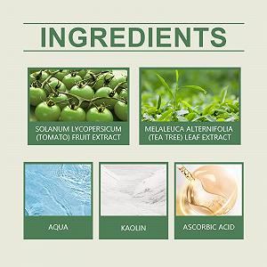 Маска глиняна Green Tomato Очищення пор, бруд synthetic.ua - Фото 1