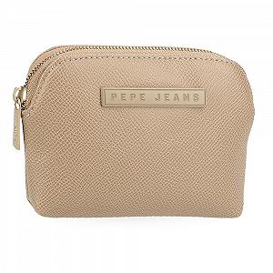 Кошелек Pepe Jeans Elia, One Size, серо-коричневый - Фото 1