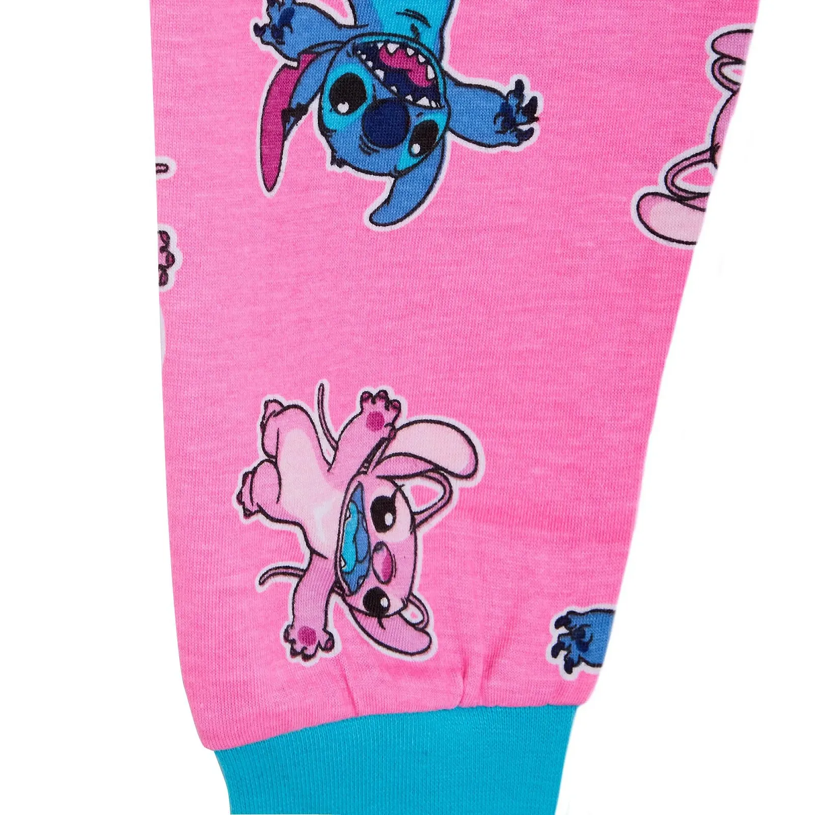 Піжама Lilo & Stitch Angel для дівчат, дитячий комплект: футболка з довгими рукавами, фото №6