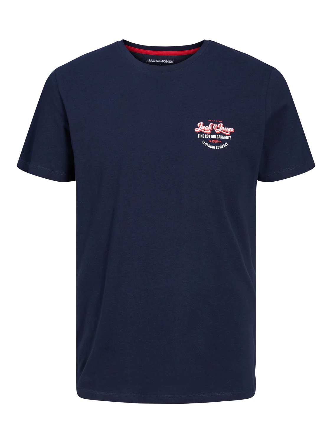 Футболка Jack&Jones TEE SS CREW NECK 12222339, Темно-синий, M, фото №1