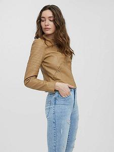 Куртка VERO MODA VMLove Жіноча Штучна Шкіра Байкерський Стиль synthetic.ua - Фото 1