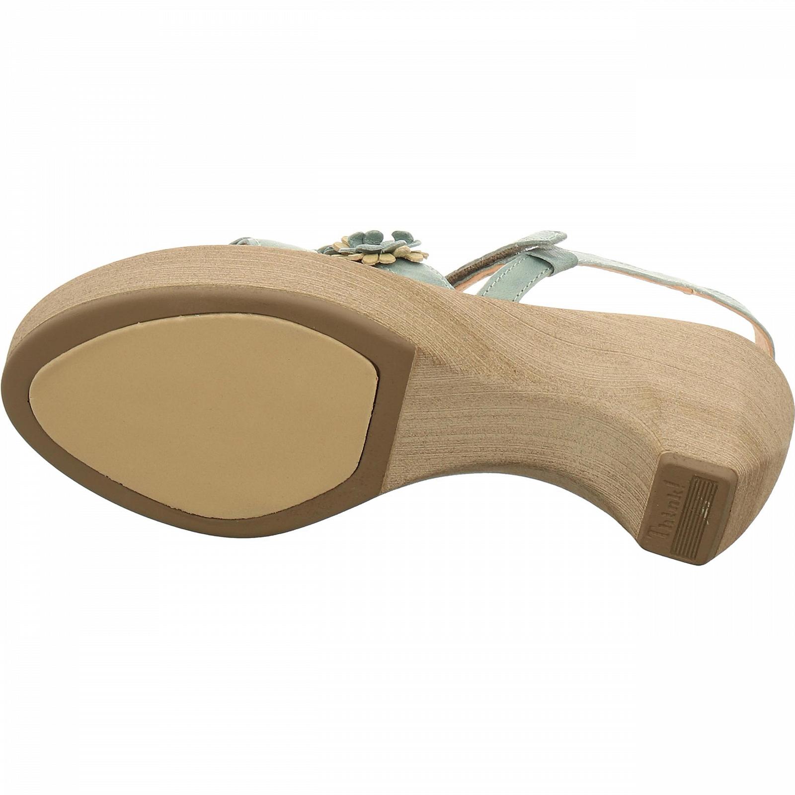 Think! Zeppa Женские сандалии на ремешке из экологически чистой кожи, фото №4