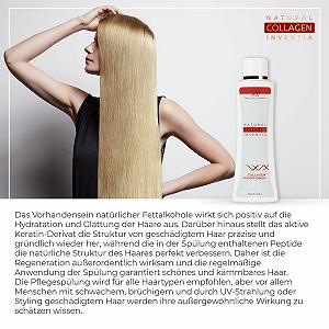 Кондиціонер Natural Collagen Inventia Колаген для волосся 200 мл Шовковий екстракт D-пантенол synthetic.ua - Фото 1