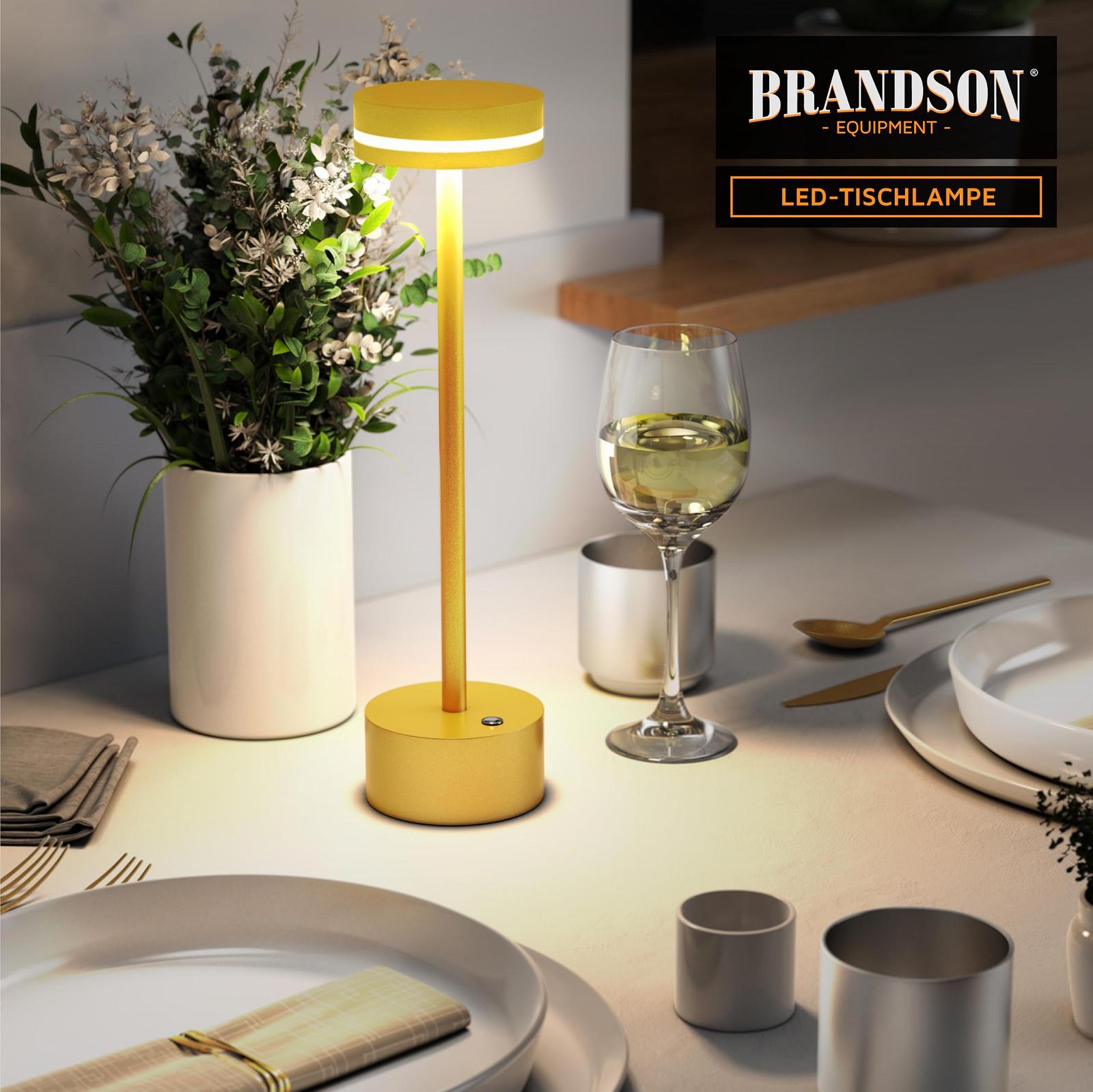 Настільна лампа LED Brandson Wireless Dimmable 3600 мАг 28 SMD LED, фото №6