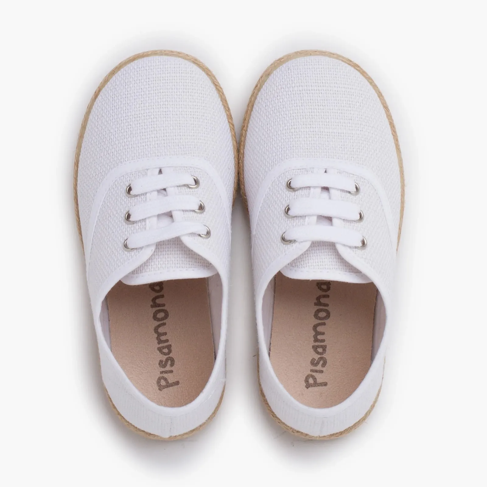 Тканевые на шнуровке с подошвой эспадрильи Pisamonas, фото №5