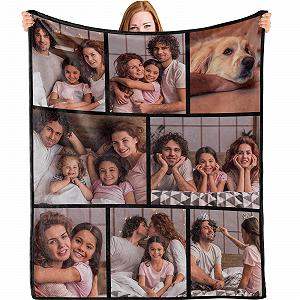 Купити Персоналізований плед Bemaystar з фото, подарунок для мами, тата, дитини, друзів, домашніх тварин, сім'ї на День матері, День батька - Фото 1 Персоналізований плед Bemaystar з фото, подарунок для мами, тата, дитини, друзів, домашніх тварин, сім'ї на День матері, День батька - Фото 1