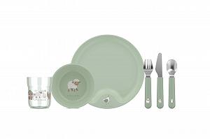 Набор детской посуды MIO Little Farm, 6 предметов - Фото 1