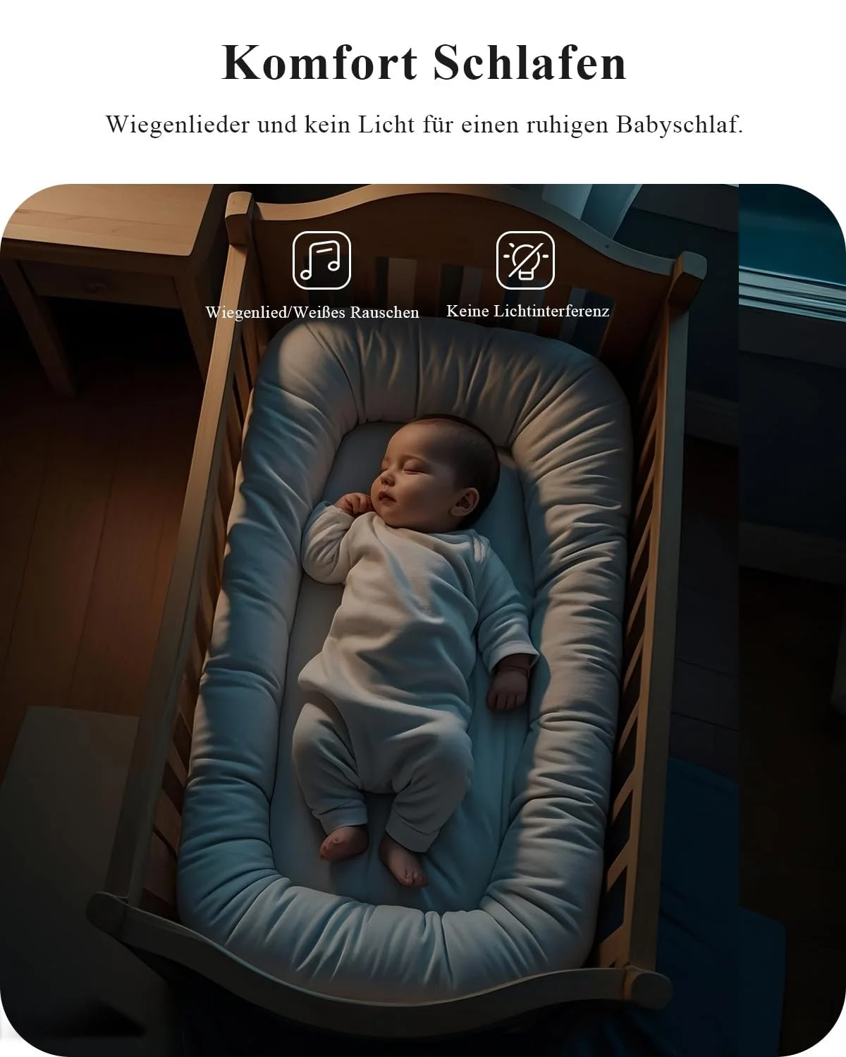 Відеоняня WUUK 4MP 5.5 дюйма AI 360° 3700 mAh, фото №5 Відеоняня WUUK 4MP 5.5 дюйма AI 360° 3700 mAh, фото №5