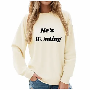 Жіночий світшот YueYue Пуловер з принтом - Фото 1