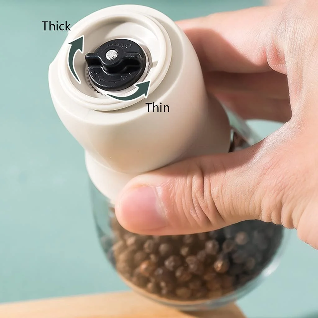 Мельница для специй Kitchen Solid ручная стеклянная, фото №5 Мельница для специй Kitchen Solid ручная стеклянная, фото №5