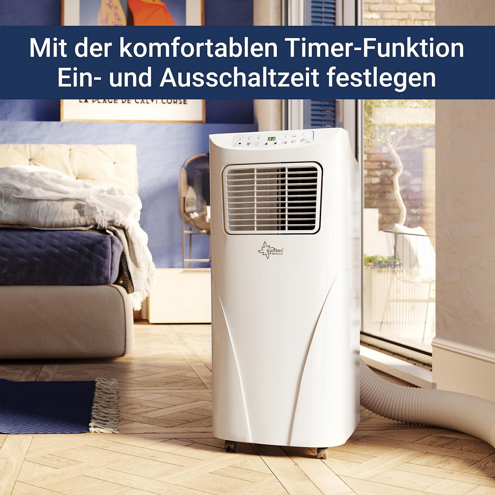 Мобільний кондиціонер Suntec Fresh 9,000 Eco R290 3-в-1 білий 9,000 BTU/h для приміщень до 34 м², фото №7