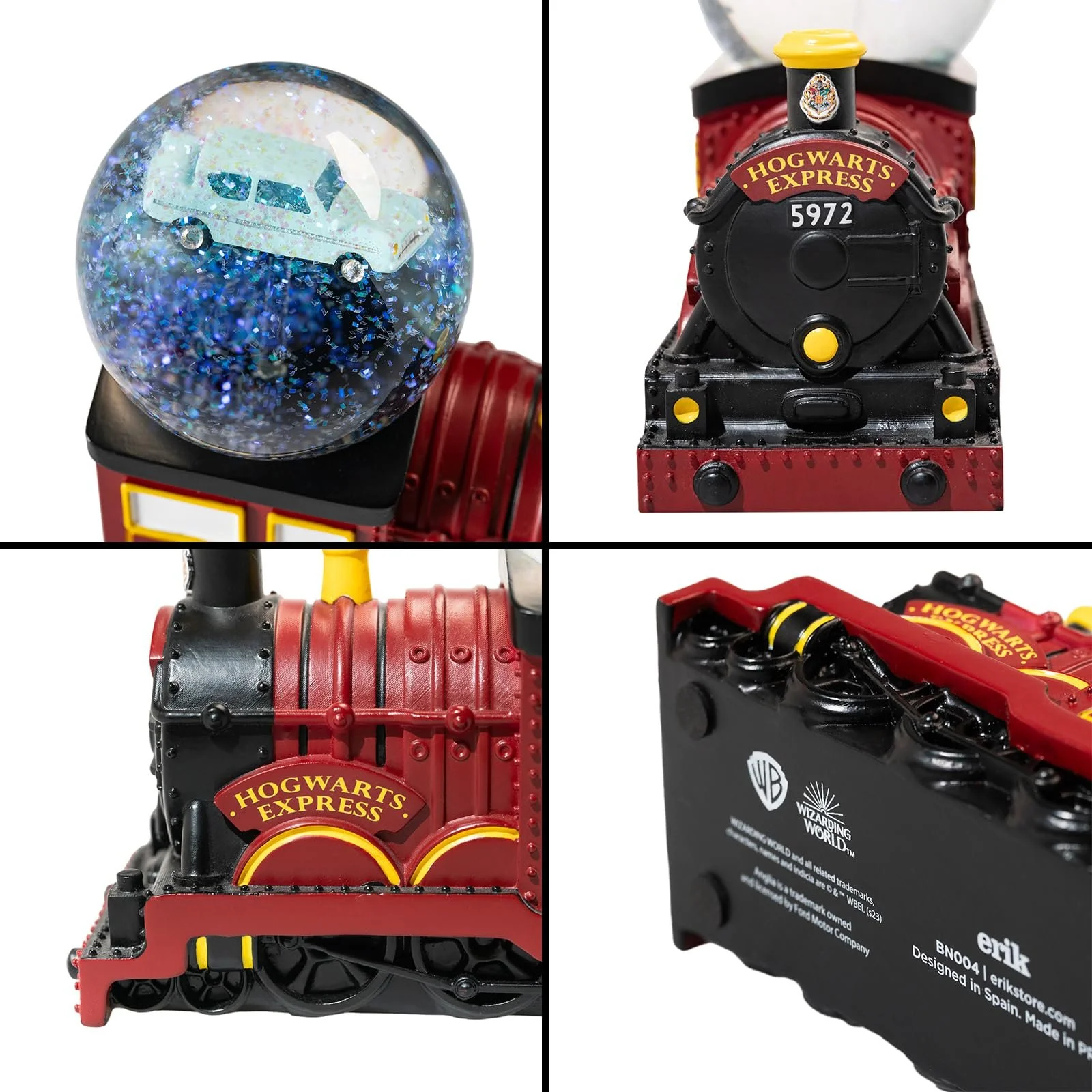Снігова Куля Harry Potter Hogwarts Express 8 x 8 x 10 см, фото №3