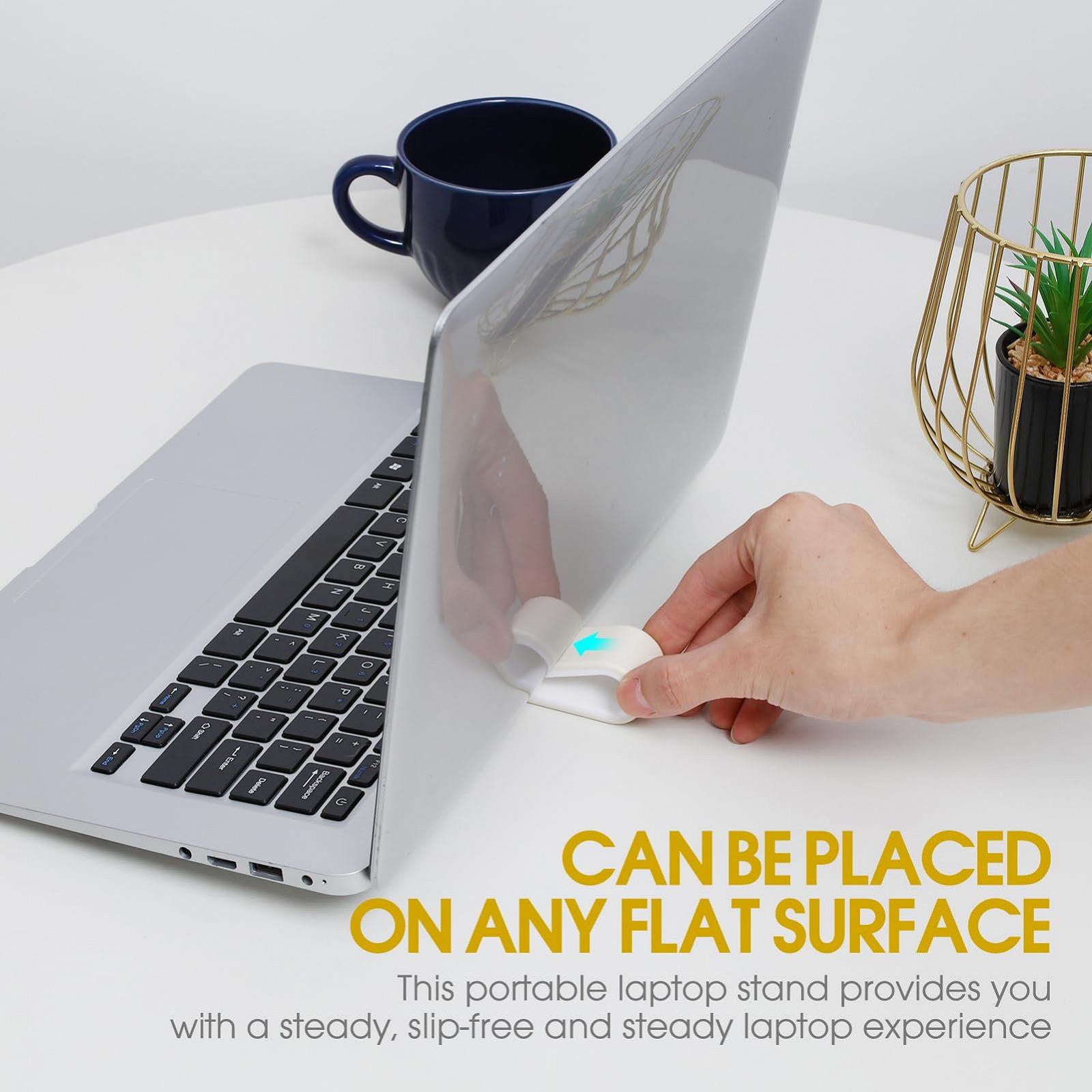 Підставка для ноутбука з регулюванням висоти SEWACC, 2 шт., ергономічний тримач з охолодженням, стабільна, фото №6