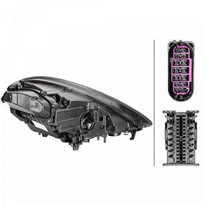 Фара HELLA 1EX 012 222-411 для PORSCHE ліва synthetic.ua - Фото 1