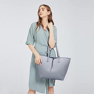 Сумка на плечо Miss Lulu, большая женская сумка-шоппер, модная женская сумка, практичный набор из 2 сумок из искусственной кожи synthetic.ua - Фото 1