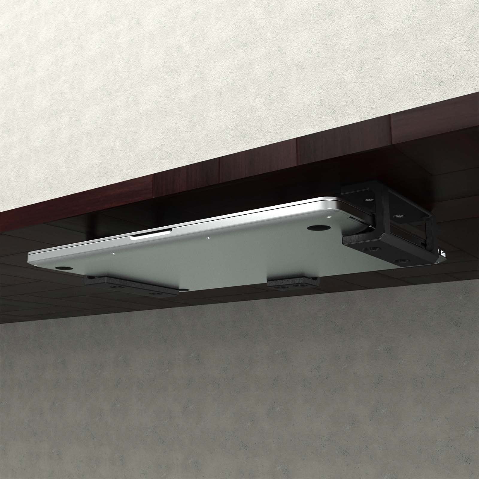 Кріплення для ноутбука Mobilefox Під стіл Для ноутбуків MacBook 0-35 мм Чорний, фото №6