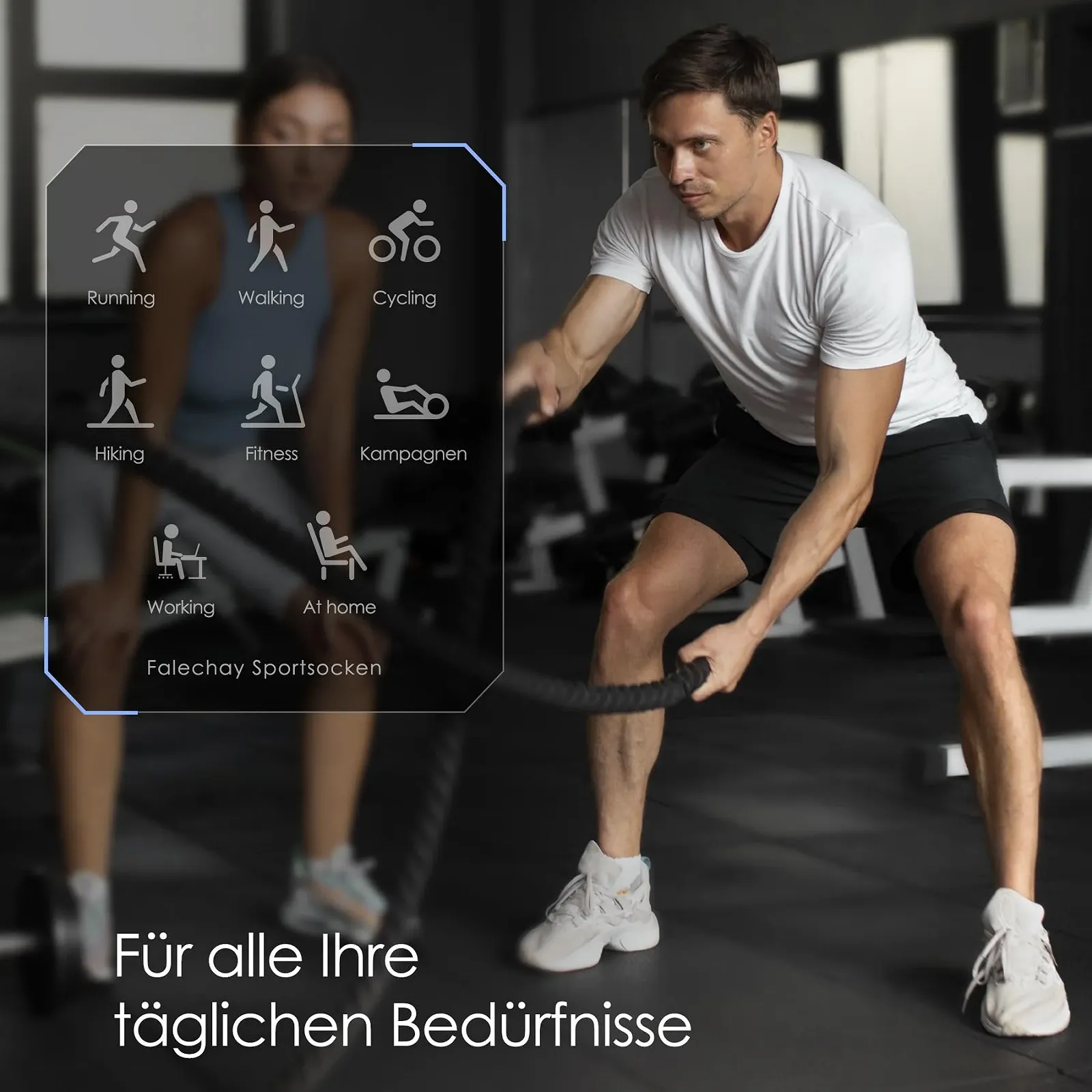 Шкарпетки спортивні унісекс (10 пар), фото №6