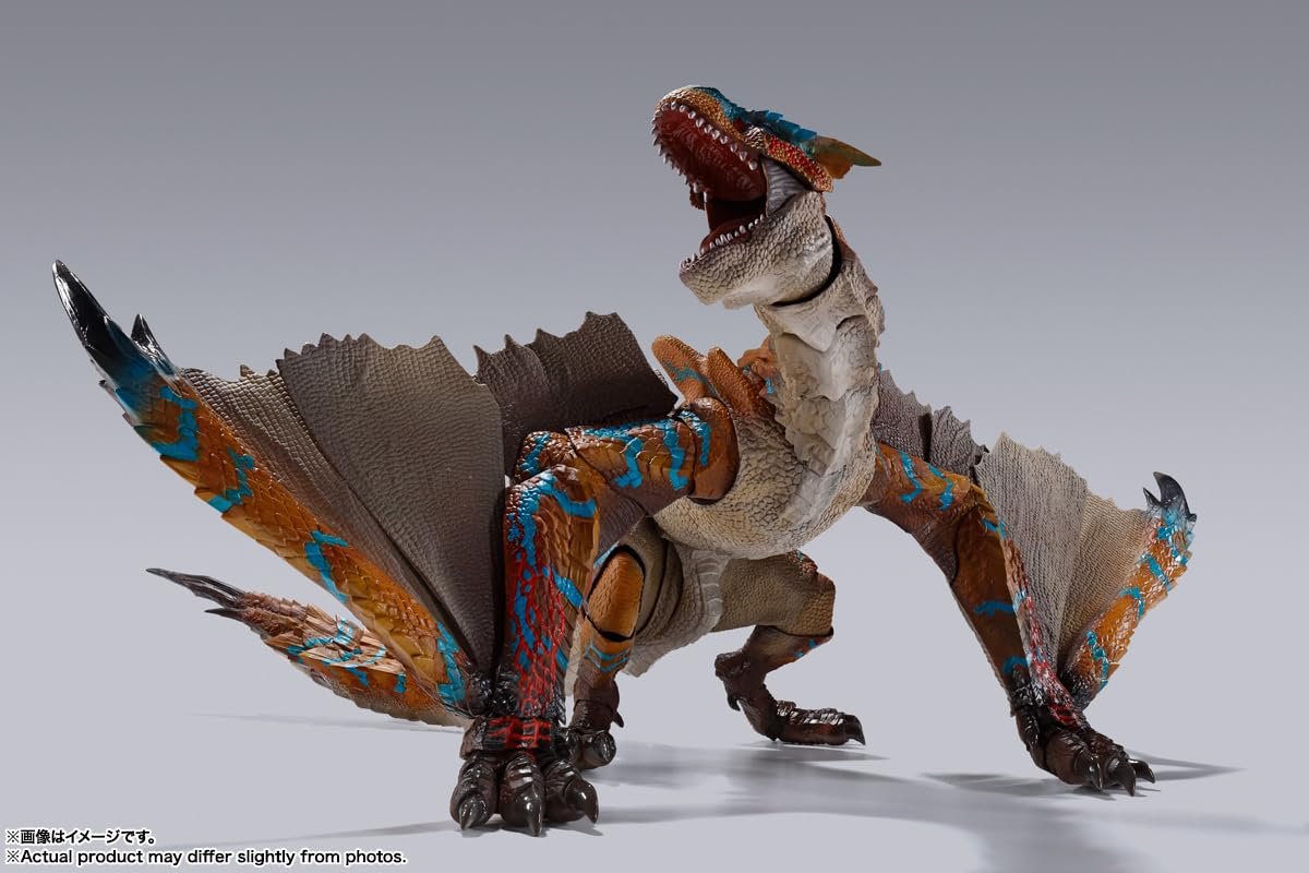 Фігурка Екшн Tamashii Nations Monster Hunter Rise Tigrex Bandai Spirits S.H.MonsterArts, фото №6