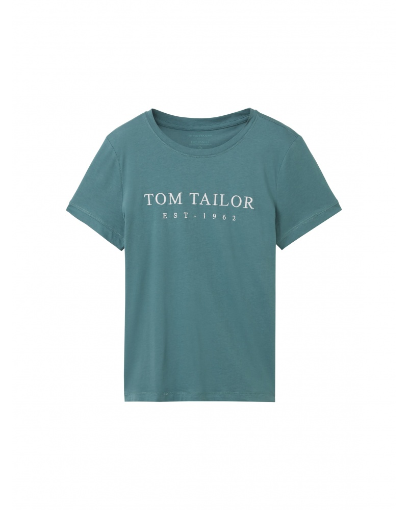 Футболка Tom Tailor 1041288-10697 Зеленый L, фото №5