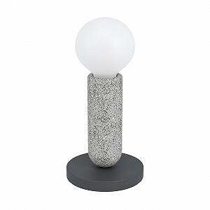 Настільна лампа EGLO Giaconecchia сталь тераццо антрацит сіра 17.5 см - Фото 1