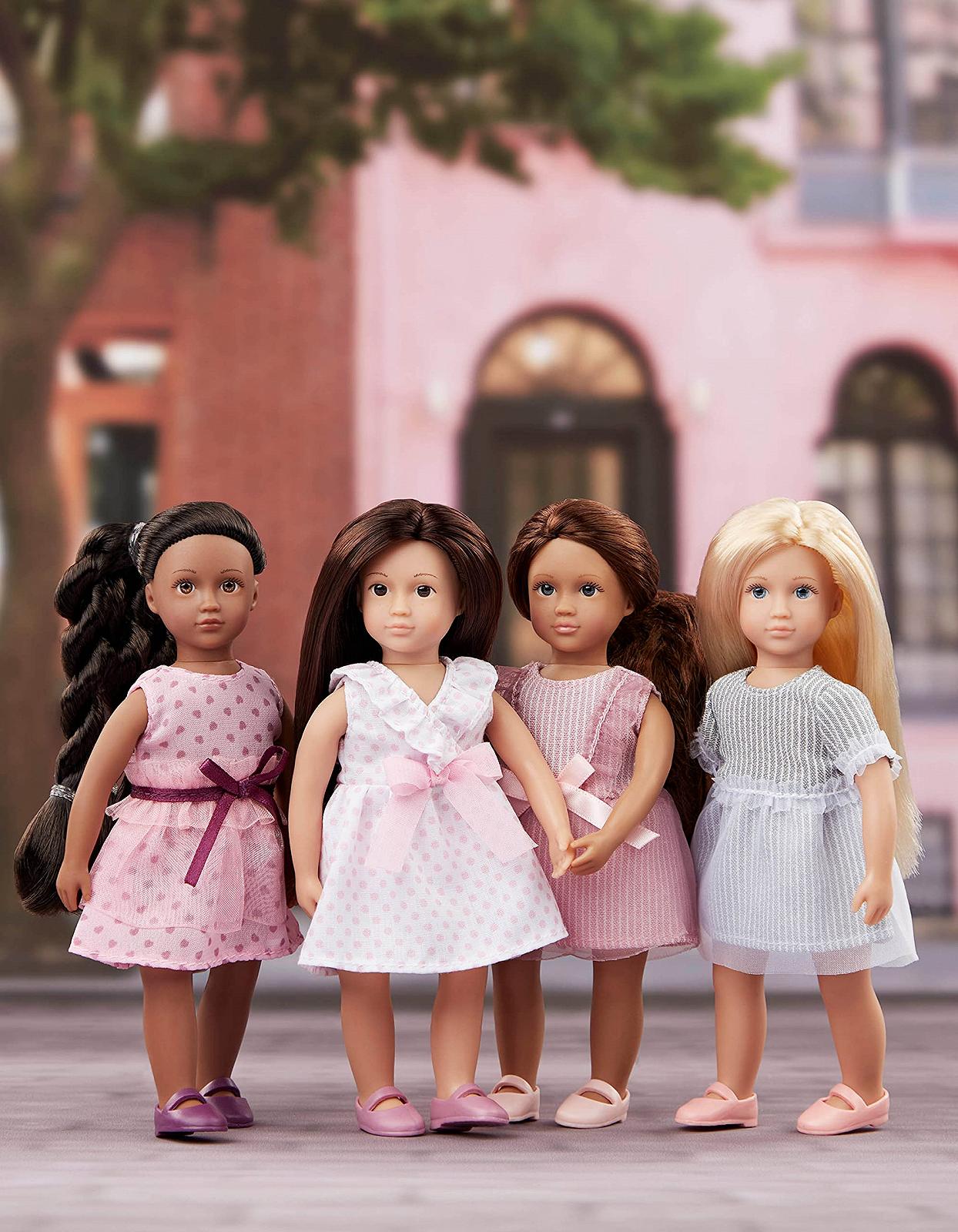 Міні лялька Lori Fashion Friends Nina, Amaya, Chen & Flora, 15 см, фото №10 Міні лялька Lori Fashion Friends Nina, Amaya, Chen & Flora, 15 см, фото №10