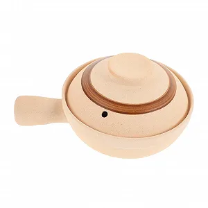 Кастрюля-жаровня Керамическая с крышкой Малая Термостойкая с вентиляционным отверстием - Фото 1