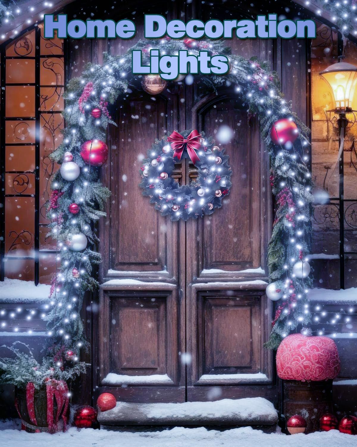 Гирлянда Dalugo 5 м 50 LED, холодный белый, фото №5