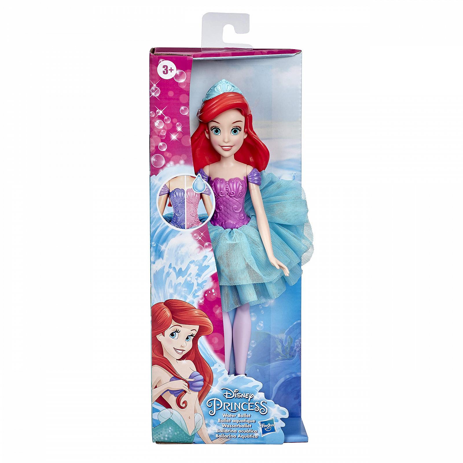 Кукла Disney Princess Ariel Water Ballet Цветной наряд в тёплой воде для девочек 3+ Disney Ariel The Mermaid, фото №3