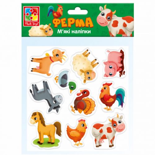 Мягкие наклейки Ферма [tsi194544-TSI], фото №1