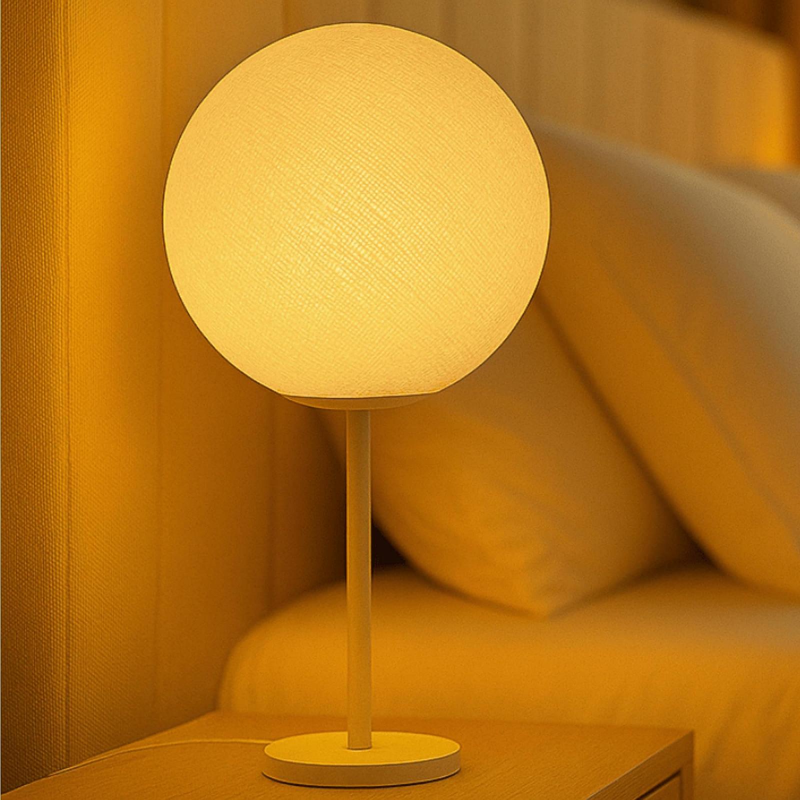 Настільна лампа CREATIVECOTTON LED 25 см Кремовий, фото №4