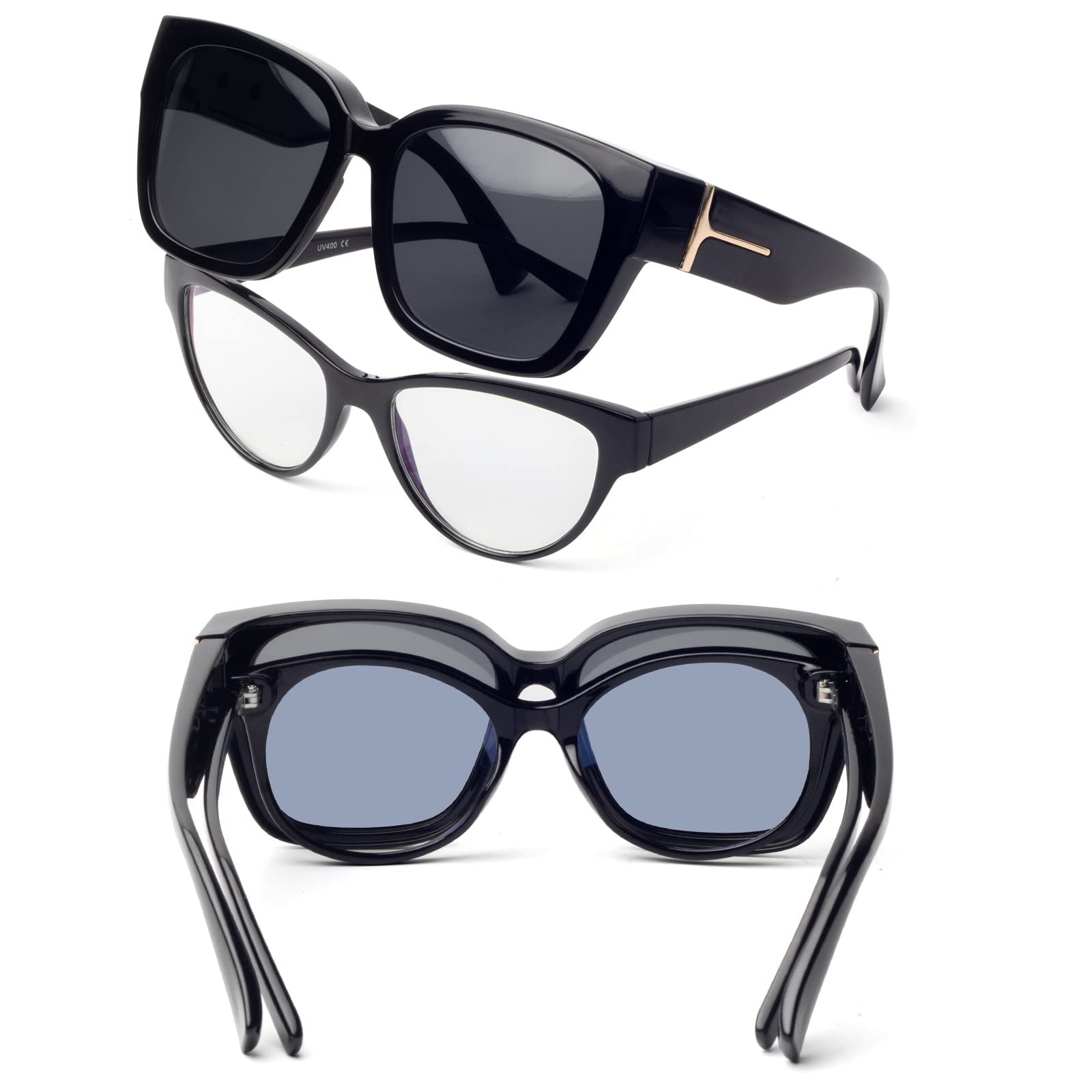 Солнцезащитные очки Face Shadow Polarised, большого размера, защита UV400, фото №7