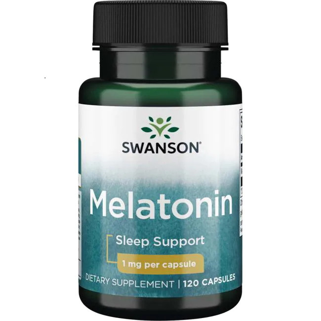 Мелатонин Swanson Melatonin 3 mg 120 caps, фото №1