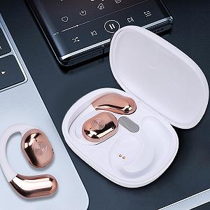 Наушники для перевода голоса Bluetooth, 144 языка, в реальном времени, беспроводное, белое золото synthetic.ua - Фото 1