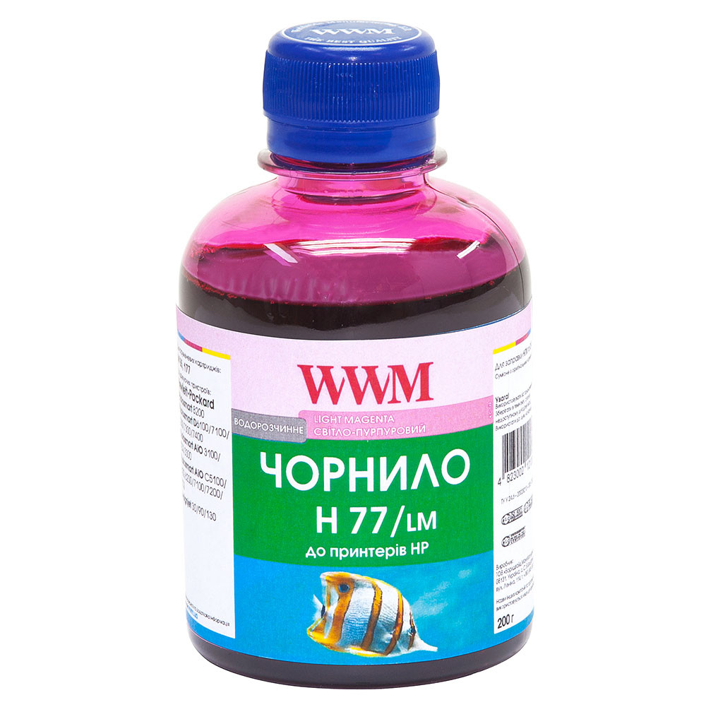 Чернила WWM HP №177  85 Light Magenta H77/LM, фото №1