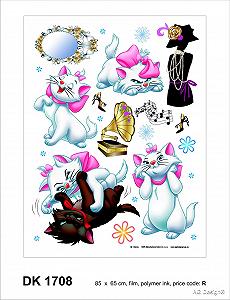 Наклейка на стіну Disney DK 1708 65 x 85 см Різнокольорова - Фото 1