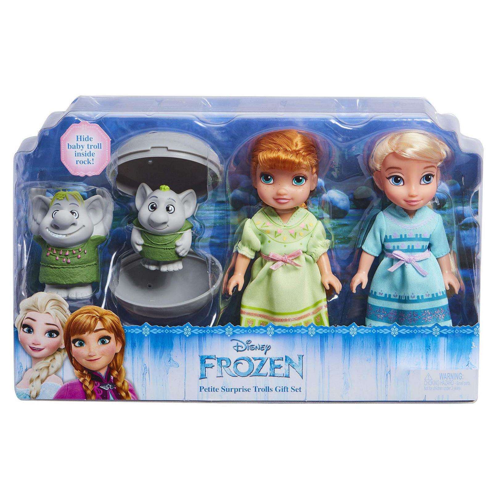 Кукла Disney Frozen Petite Surprise Trolls Gift Set Анна Эльза Эксклюзив, фото №5