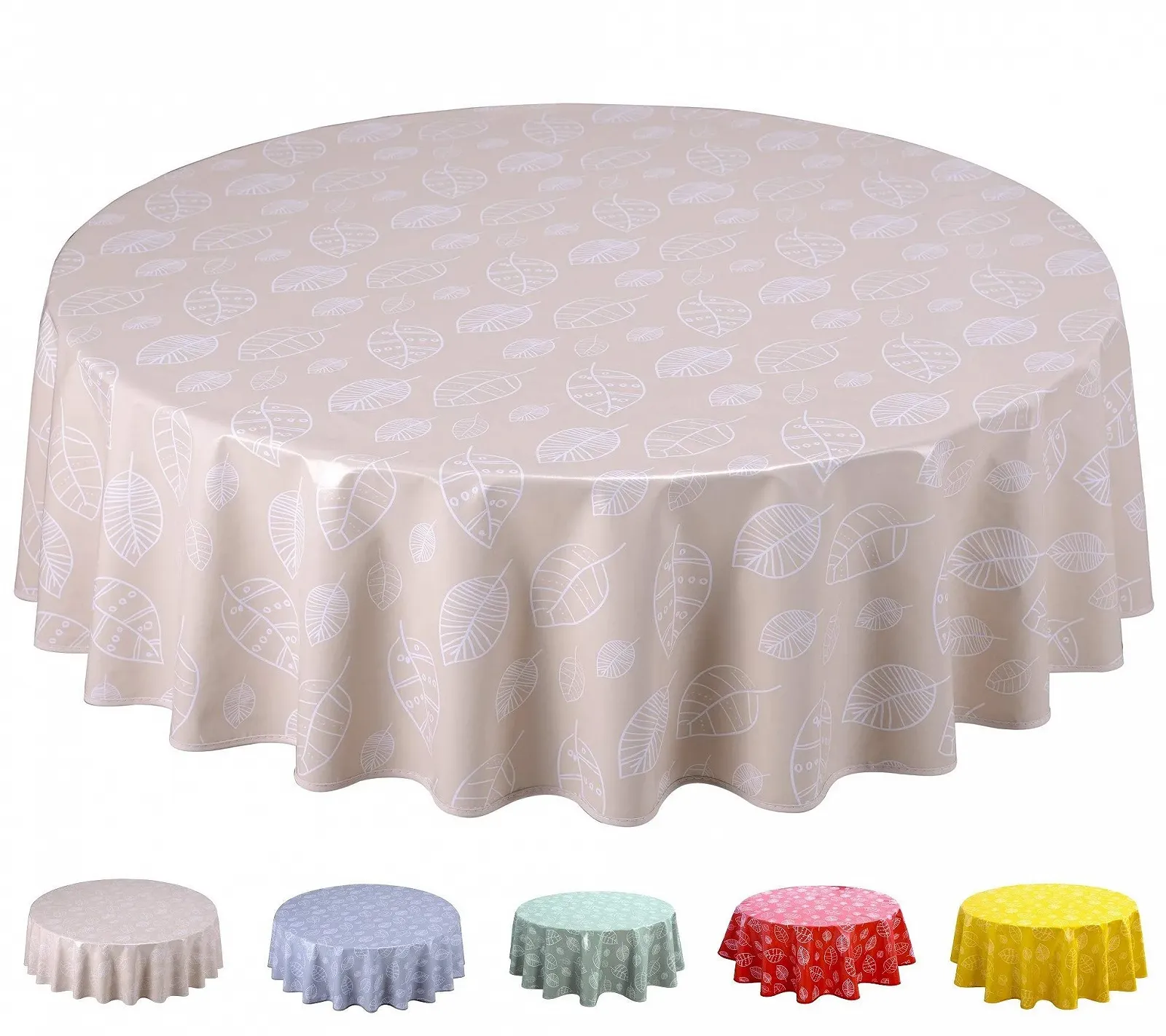 Скатертина Home Direct Клейончаста 160 см, фото №1