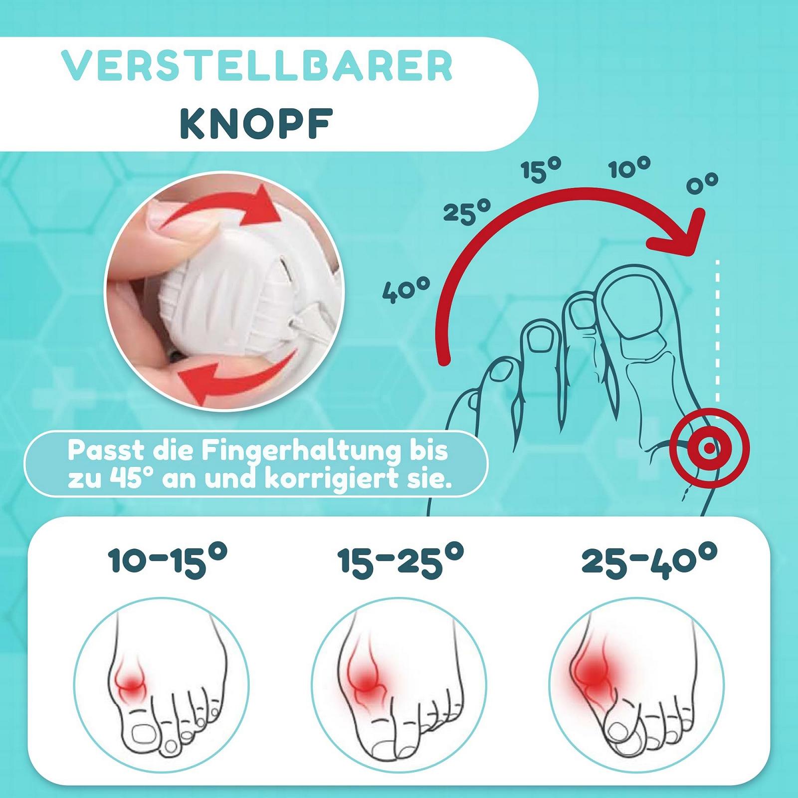 Коректор великого пальця стопи Унісекс Регульована, фото №5 Коректор великого пальця стопи Унісекс Регульована, фото №5