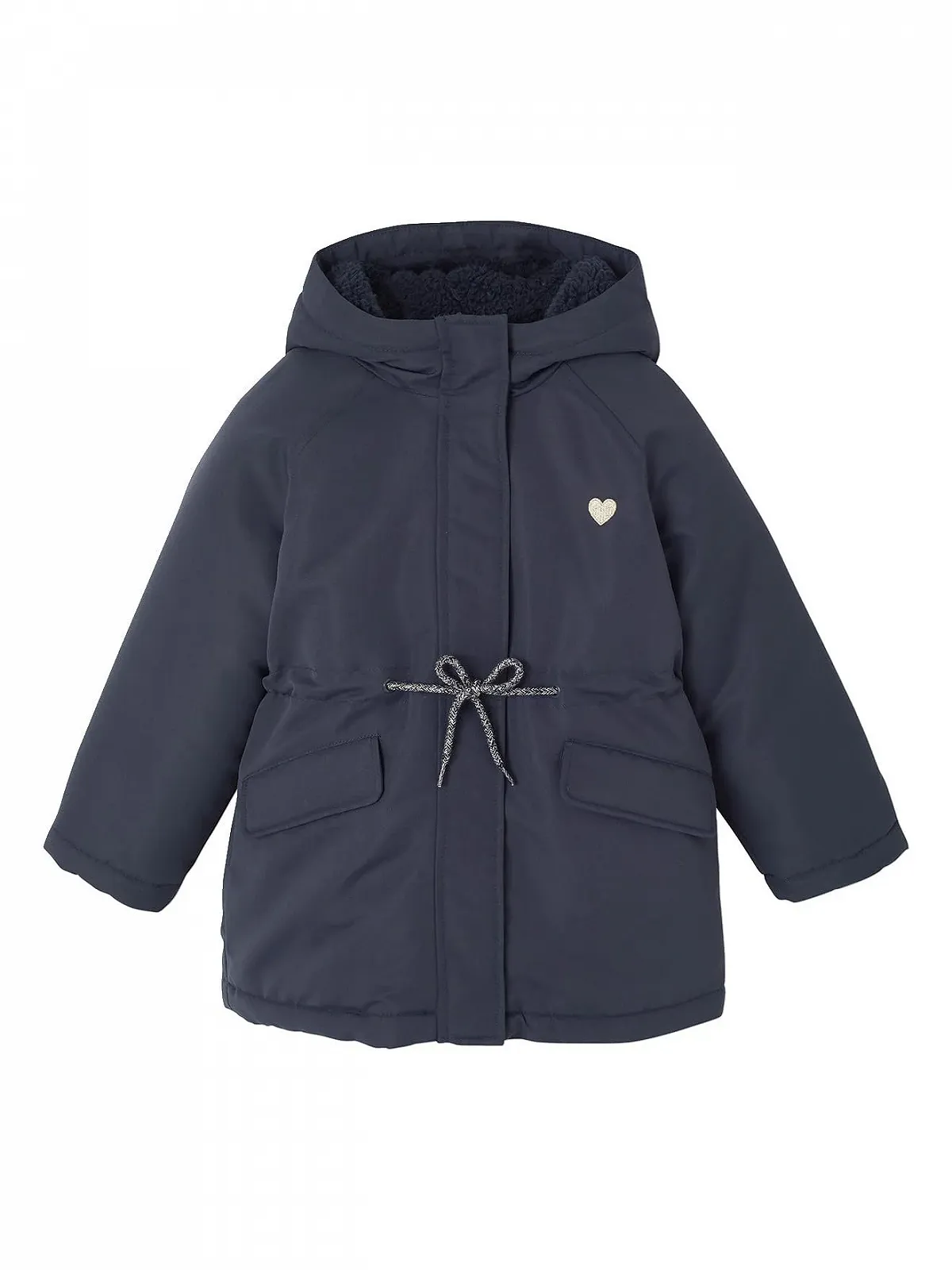 Парка з капюшоном 3-в-1 Vertbaudet для дівчаток з стьобаним жилетом, перероблений наповнювач, фото №1
