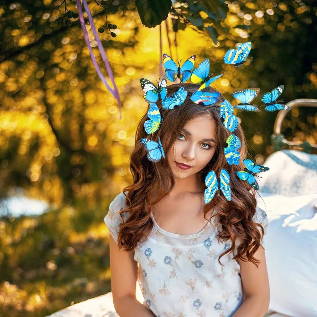 Обруч Бабочка Сияющая, фото №7 Обруч Бабочка Сияющая, фото №7