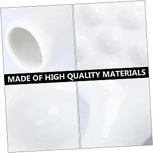 Форма для улиток керамическая с отверстиями глазурованная белая synthetic.ua - Фото 1