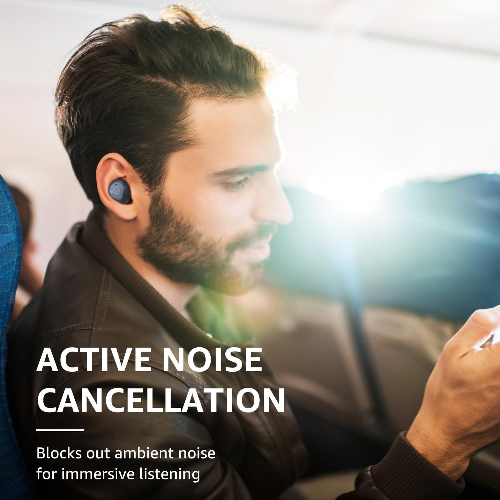 Наушники TOZO NC9 Беспроводные Bluetooth 5.3 Королевский синий, фото №3