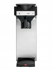 Капельная кофеварка Melitta 17M 1.8 L со стеклянным кувшином и плитой для подогрева Черная synthetic.ua - Фото 1