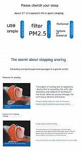 Пристрій від хропіння 10 штук, силіконова магнітна кліпса для носа synthetic.ua - Фото 1